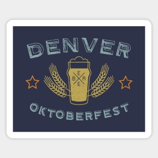 Denver Colorado Oktoberfest Celebration Magnet